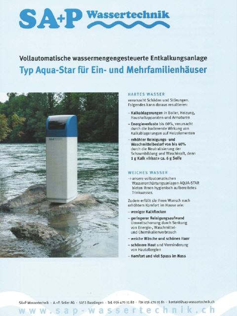 Informationen        SA+P Wassertechnik